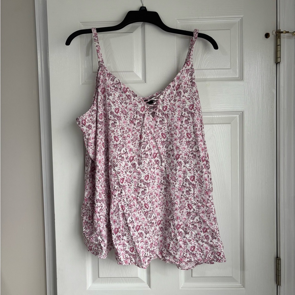 Torrid Pink Floral Camisole Top